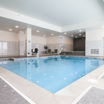 Indoor pool & hot tub